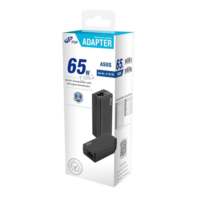 FSP/Fortron FSP PRO 65W Universal Notebook Adapter for Asus PNA0652522