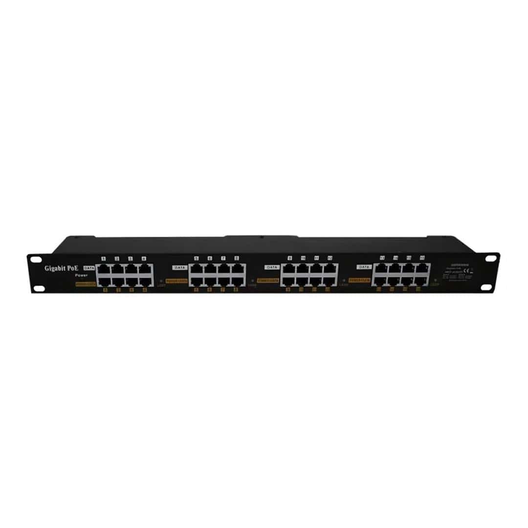 Scoop 16 Port Gigabit Passive PoE Injector POE-16G