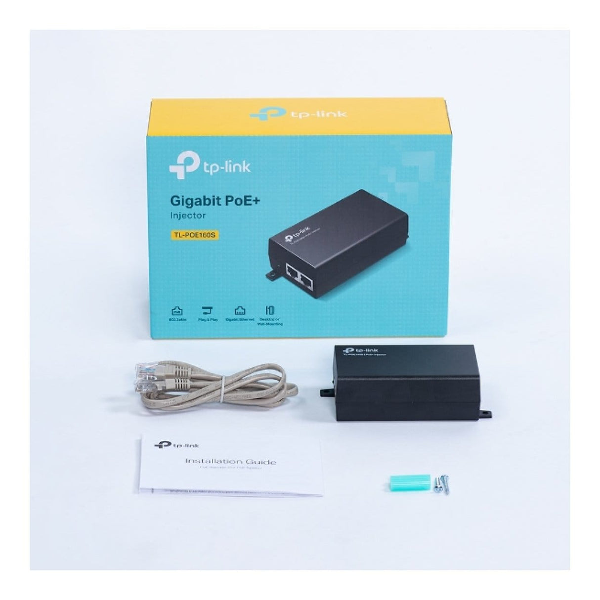 TP-Link Omada Gigabit PoE+ Injector POE160S