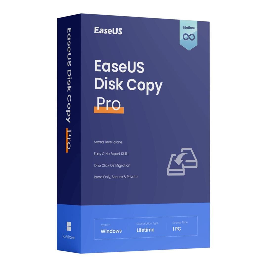 EaseUS Disk Copy Pro 1 Device Lifetime Subscription Download