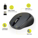 Port Designs Core Start Series 16-inch Notebook Bag and Wireless Mouse Combo
