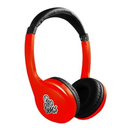 Pro Bass Elevate Series Auxiliary Headphone Red PR-2001-RD