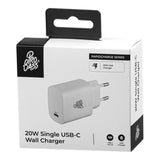 Pro Bass RapidCharge 20W Type-C Wall Charger White PR-8041-WTC
