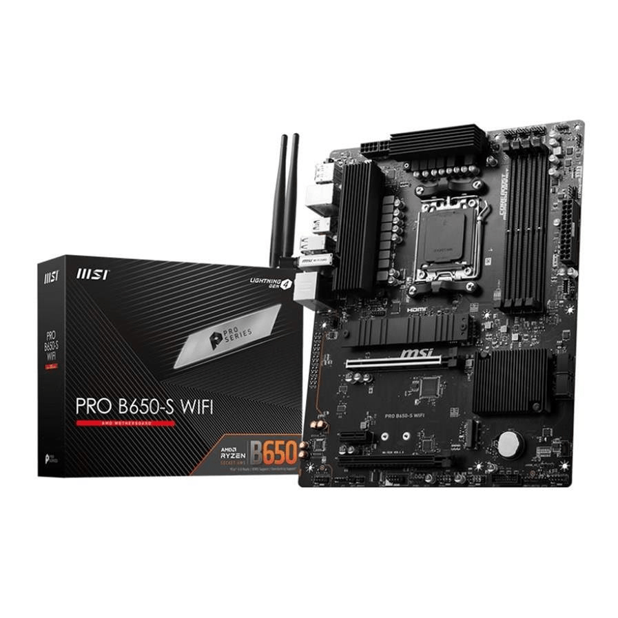 MSI Pro B650-S Wi-Fi AMD Socket AM5 ATX Motherboard – FirstShop