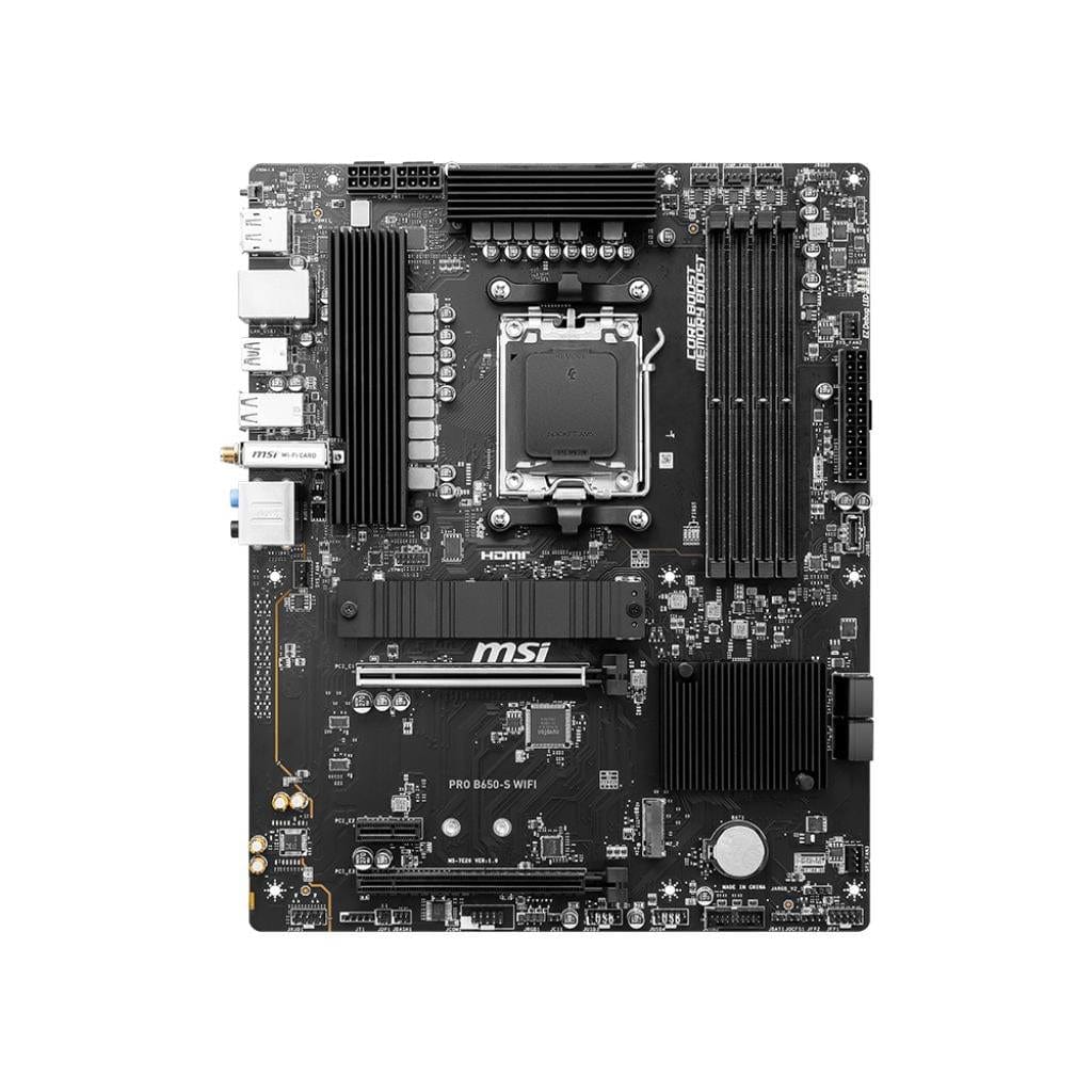 MSI Pro B650-S Wi-Fi AMD Socket AM5 ATX Motherboard – FirstShop