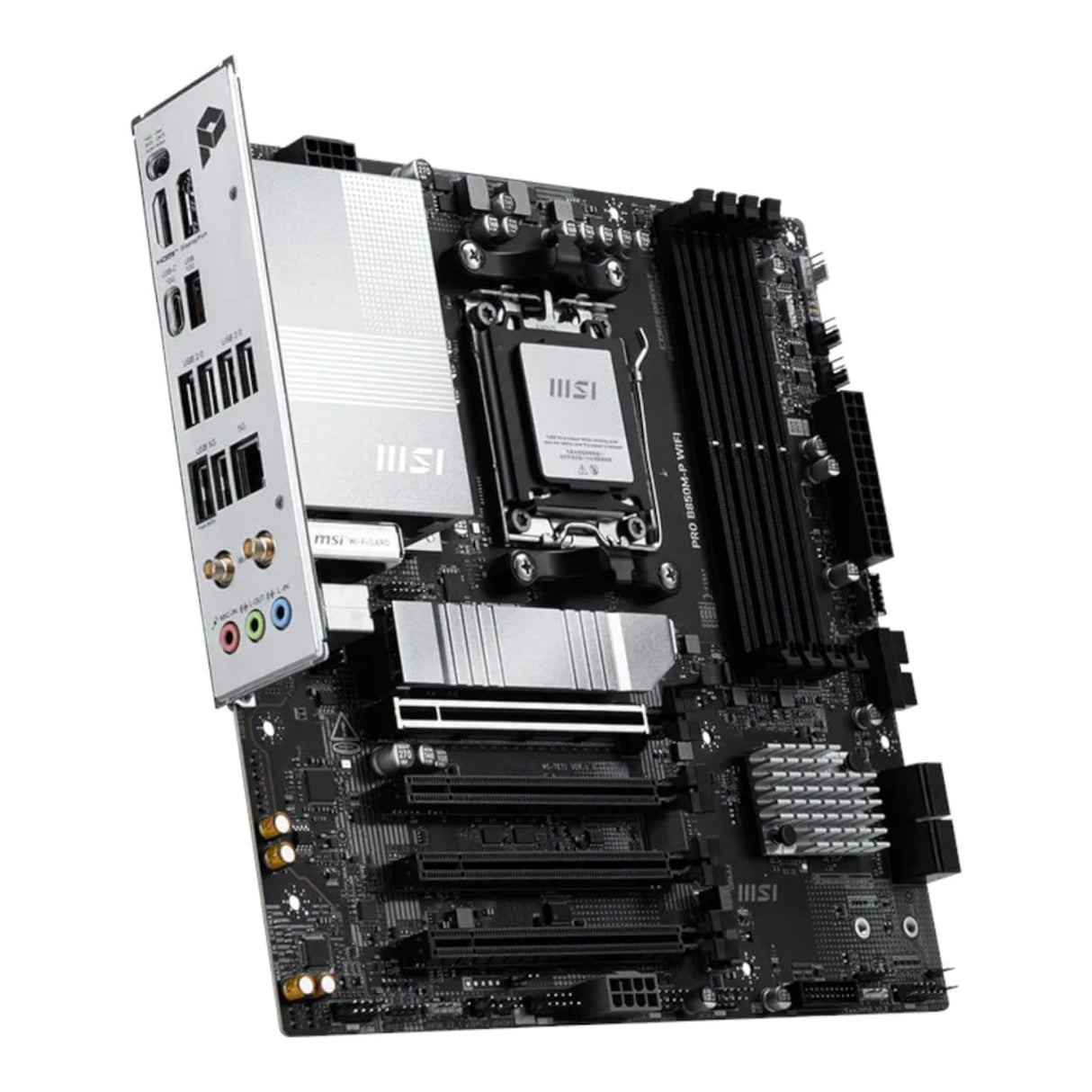 MSI PRO B850M-P Wi-Fi AMD Socket AM5 micro ATX Motherboard