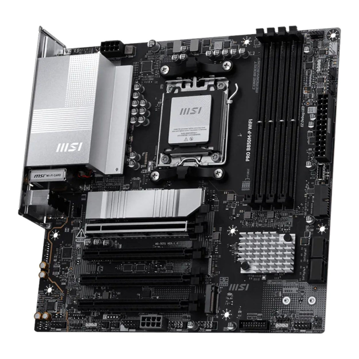 MSI PRO B850M-P Wi-Fi AMD Socket AM5 micro ATX Motherboard