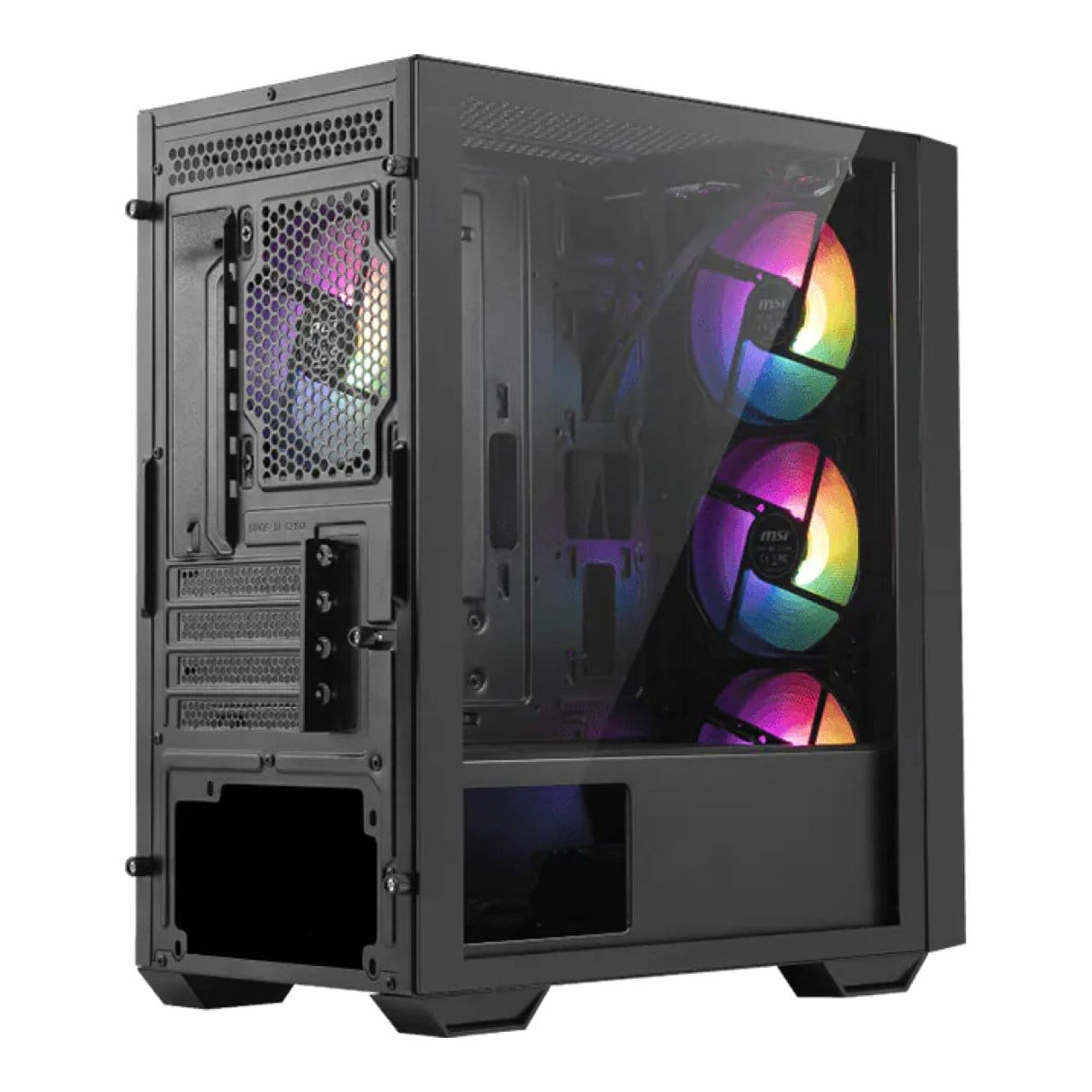 MSI Pro Forge M051A Mid Tower ATX Black Gaming PC Case