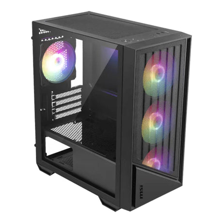 MSI Pro Forge M051A Mid Tower ATX Black Gaming PC Case