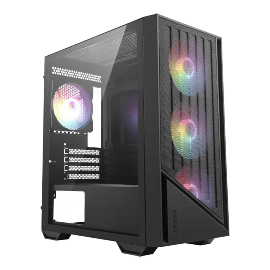 MSI Pro Forge M051A Mid Tower ATX Black Gaming PC Case