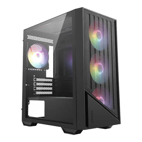 MSI Pro Forge M051A Mid Tower ATX Black Gaming PC Case