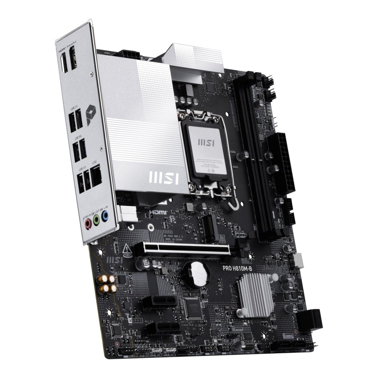MSI Pro H810M-B Intel LGA 1851 micro ATX Motherboard – FirstShop
