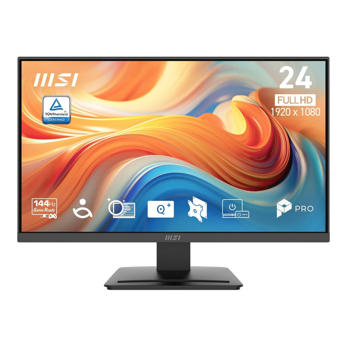 MSI PRO MP241 E14V 23.8-inch 1920 x 1080p FHD 16:9 144Hz 1ms LED VA Business Monitor