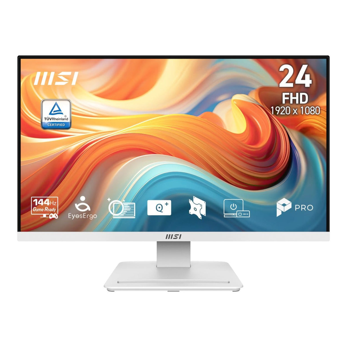 MSI Pro MP241W E14V 23.8-inch 1920 x 1080p FHD 16:9 144Hz 1ms LED VA Productivity Monitor