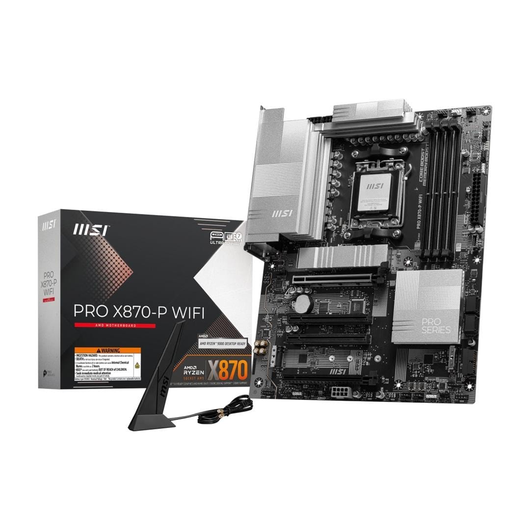 MSI Pro X870-P Wi-Fi AMD Socket AM5 ATX Motherboard – FirstShop