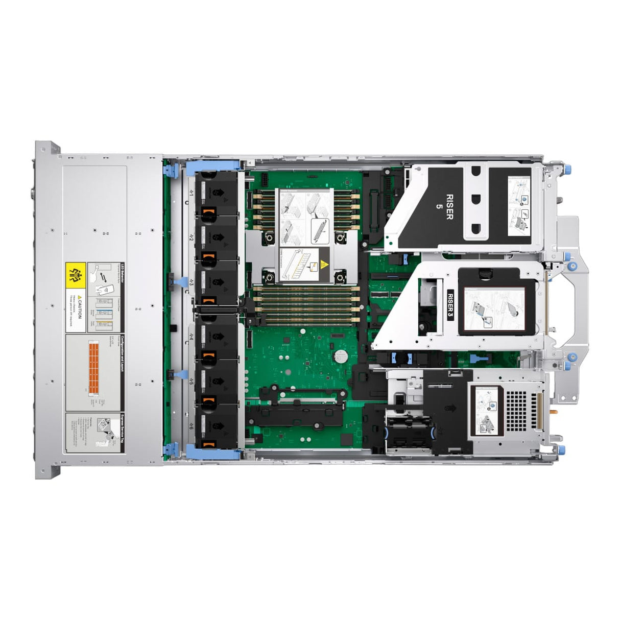 Dell PowerEdge R570 2U Rack Server - Intel Xeon 6511P 1.92TB SSD 32GB RAM 2x 1000W