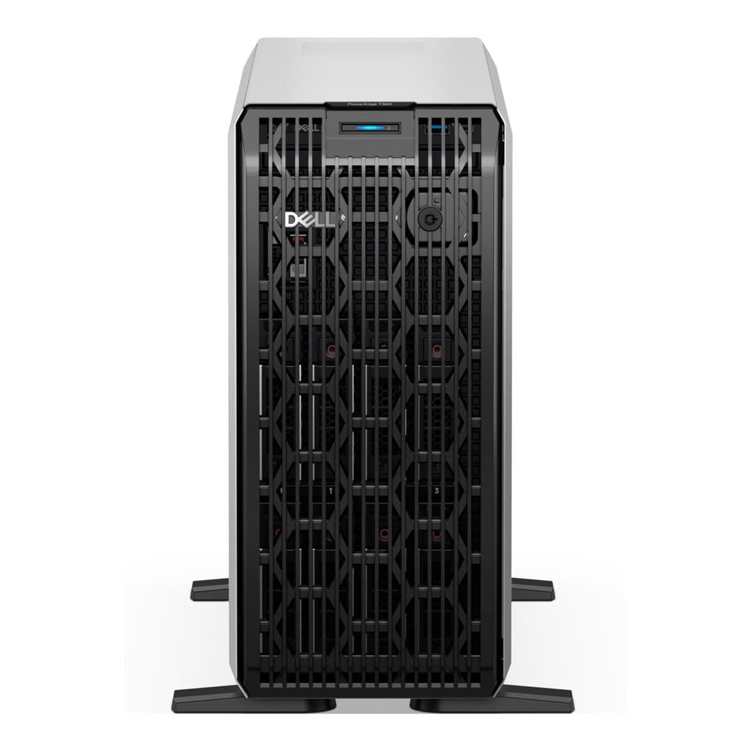 Dell PowerEdge T360 4.5U Tower Server - Intel Xeon 6333P 960GB SSD 32GB RAM 2x 700W