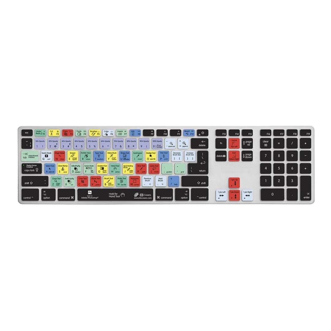KB Covers Photoshop Keyboard Cover for Apple Ultra Thin Keyboard PS-AK-ISO-QY