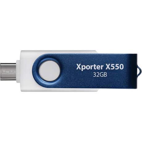 Patriot Memory Xporter X550 32GB USB 3.2 Gen 1 Type-A+C Flash Drive PS32GX550AAD