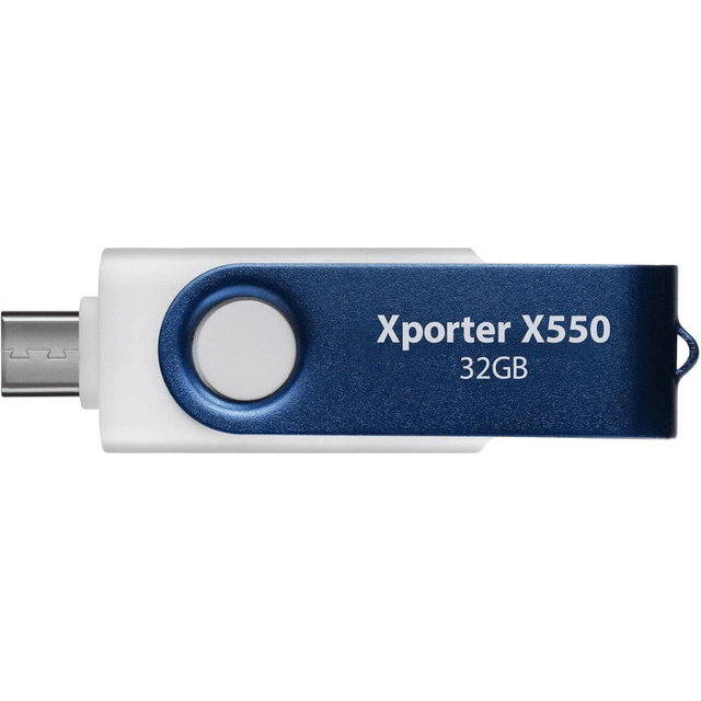 Patriot Memory Xporter X550 32GB USB 3.2 Gen 1 Type-A+C Flash Drive PS32GX550AAD