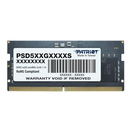 Patriot Signature Line PSD516G560081S SO-DIMM Memory Module 16GB DDR5 5600MHz