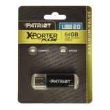 Patriot 64GB Xporter Pulse USB 2.0 Type-A Black USB Flash Drive PSF64GXPPBUSB
