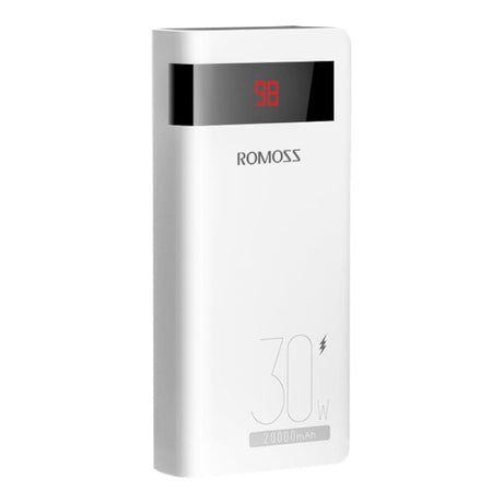 Romoss Sense 6PS Pro 20000mAh 30W Fast Charge Powerbank White PSN20-191-1133H