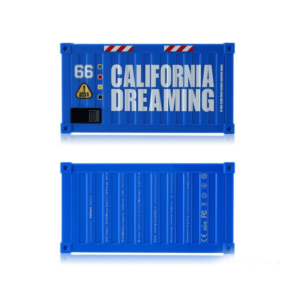 Remax Container RPP-93 Powerbank 10000Mah Blue PSU-PBANK-RPP-93-BLU ...