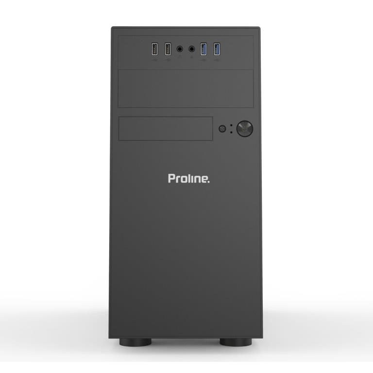 Proline Titanium Mini Tower PC - Intel Core i5-12400 500GB SSD 8GB RAM Win 11 Pro