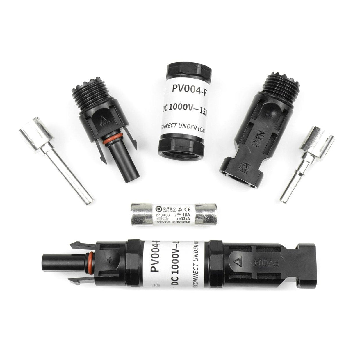 PV 1000V DC Solar Fuse Connectors PV004-F