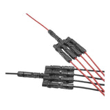 PV 1000V DC T 4 to 1 Solar Branch Connectors PV004-T4