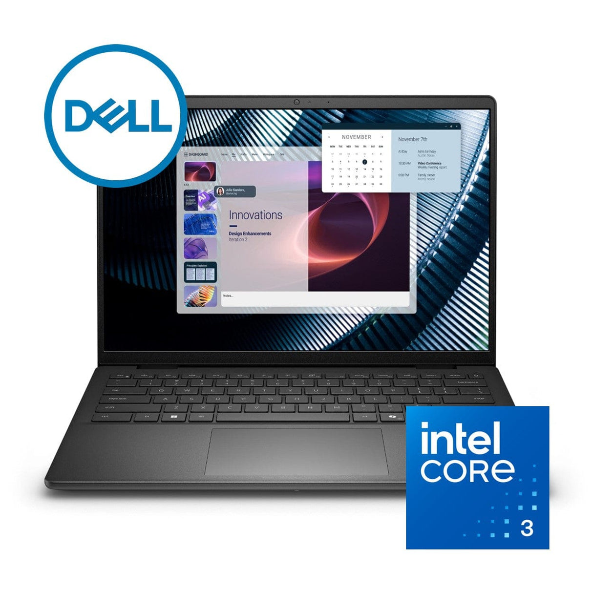 Dell Pro 14 Essential 14-inch FHD+ Laptop - Intel Core 3 100U 512GB SSD 8GB RAM Win 11 Pro
