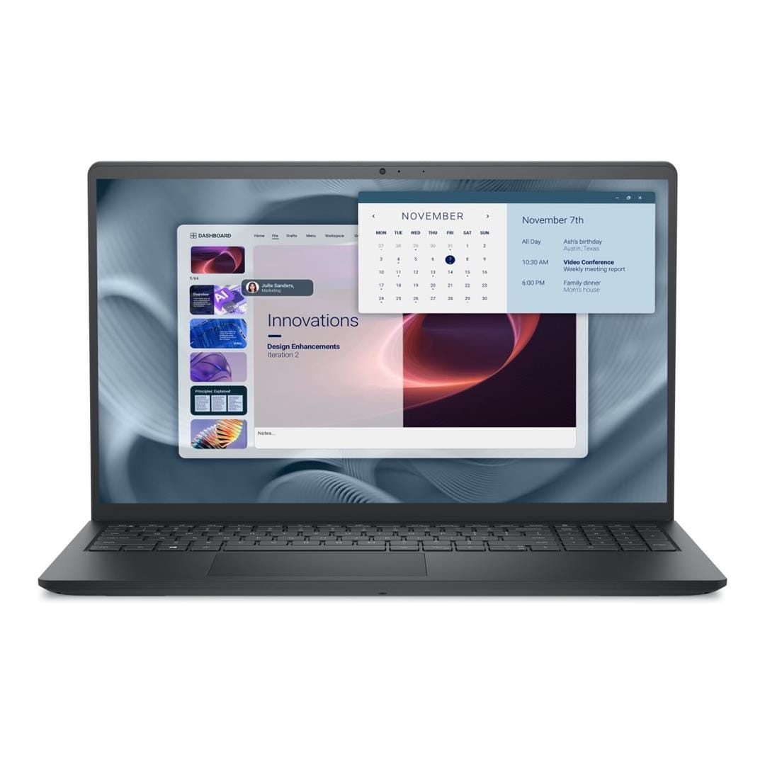 Dell Pro 15 Essential 15.6-inch FHD Laptop - Intel Core 3 100U 512GB SSD 8GB RAM Win 11 Pro