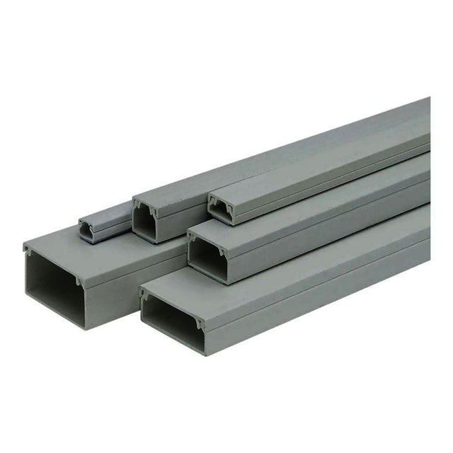 Decorduct 50x50mm Trunking 3m Grey PVC005051