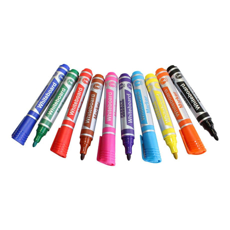 Parrot Whiteboard Markers Bullet Tip 10-pack PW1001A