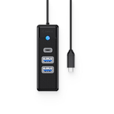 Orico 4-Port Type-C Hub Black PW4U-C3-05-BK-EP