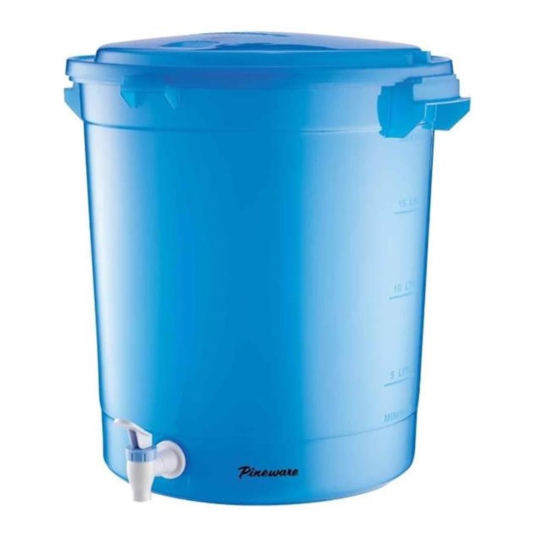 Pineware 20l Electric Water Heater Bucket Blue PWB02