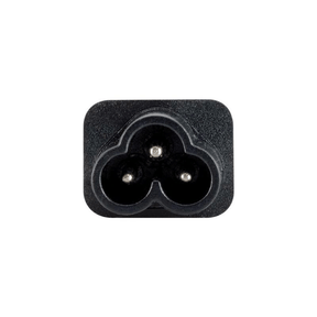 LinkQnet IEC C13 Female to Clover C6 Male Adapter PWR-C13F-C6M-LQ