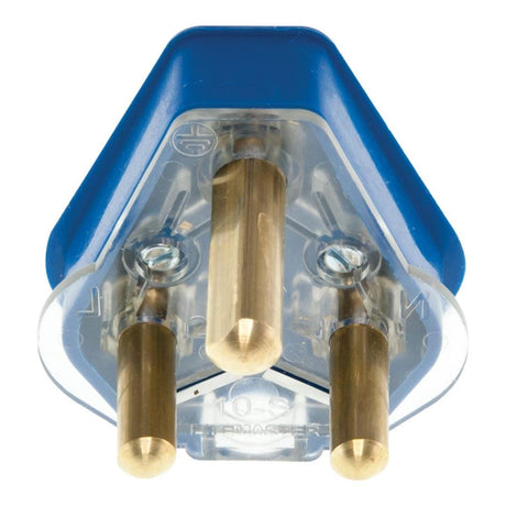 LinkQnet 3 Prong Dedicated Plug Top Blue PWR-D-B-PLUG