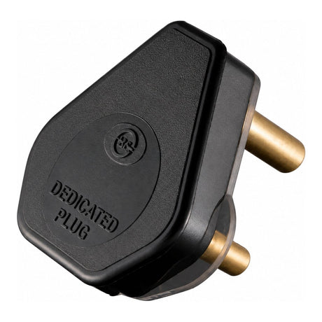 LinkQnet 3 Prong Dedicated Plug Top Black PWR-D-BLA-PLUG