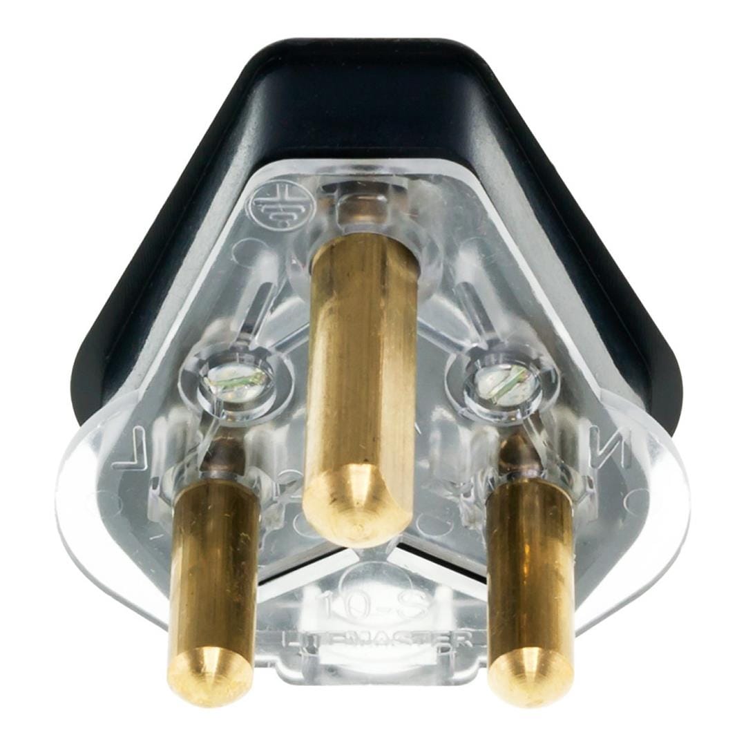 LinkQnet 3 Prong Dedicated Plug Top Black PWR-D-BLA-PLUG