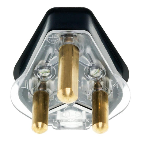 LinkQnet 3 Prong Dedicated Plug Top Black PWR-D-BLA-PLUG