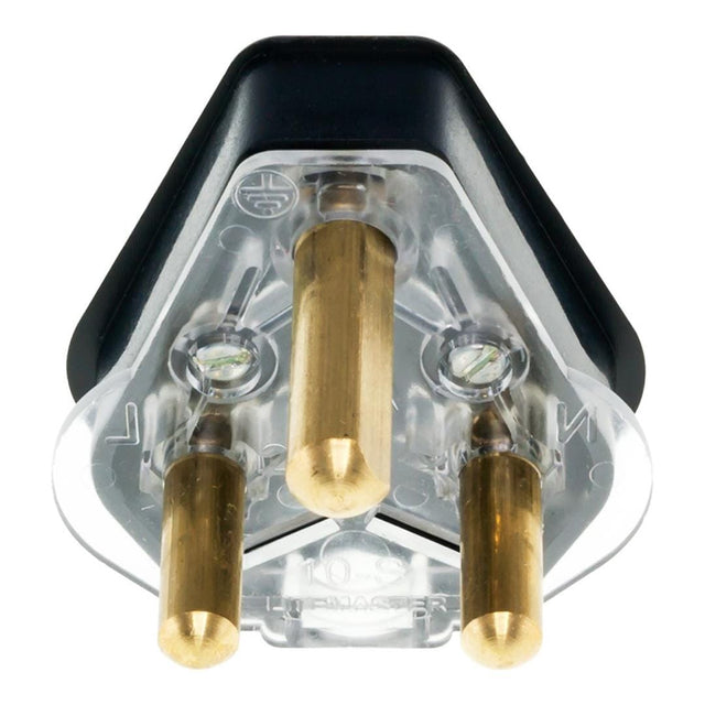 LinkQnet 3 Prong Dedicated Plug Top Black PWR-D-BLA-PLUG