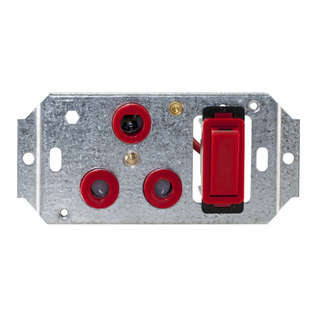 Decorduct 3-Pin Dedicated Socket and Switch PWR-DEDICATED-SOCKET