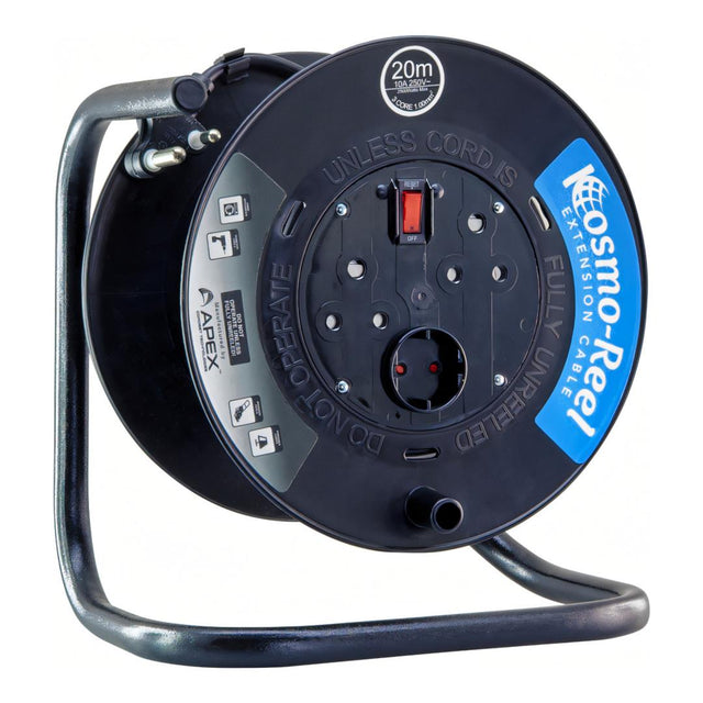 LinkQnet 20m 10A 3-core 1.0mm Power Extension Reel PWR-LEAD-REEL-20M