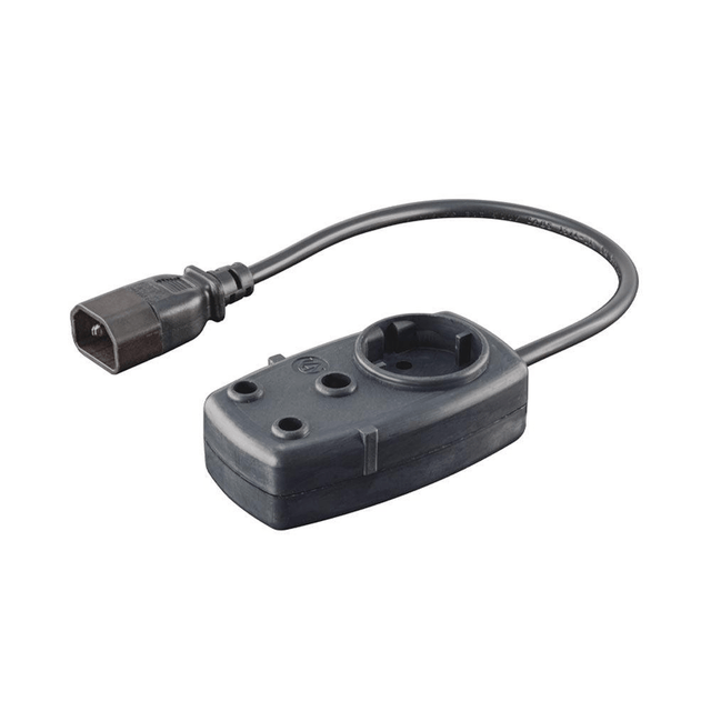 LinkQnet 2-port IEC C14 Multiplug PWR-MP-01-MULTIPLUG