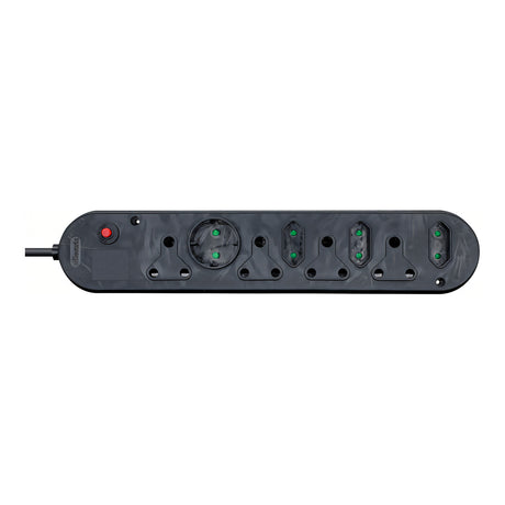 LinkQnet 8-port Multiplug with IEC C14 Plug PWR-MP-4-4-MULTIPLUG