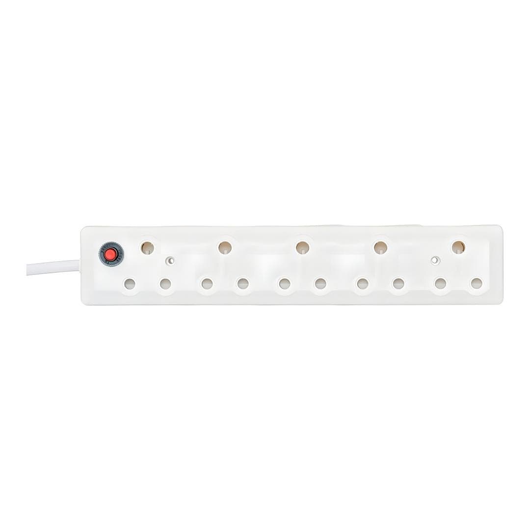 LinkQnet 5-port Dedicated Multiplug 5x 16A White PWR-MP-5P-D-WHITE