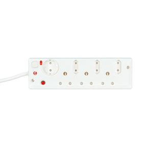 LinkQnet P-07A 7-port Surge Protection Multi-Plug with Switch PWR-MP-7-SURGE