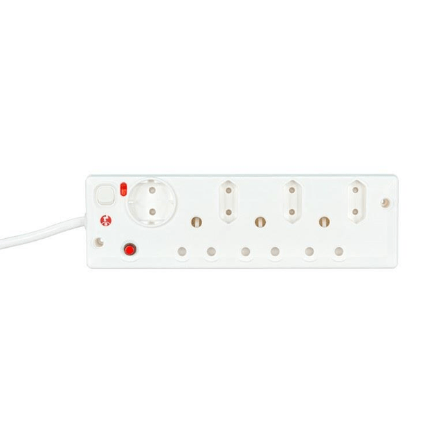 LinkQnet P-07A 7-port Surge Protection Multi-Plug with Switch PWR-MP-7-SURGE